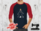 Believe Big Foot Christmas - NAVY - Panels On Demand