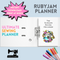 2025 The Ultimate Sewing Organiser - Rubyjam Fabric