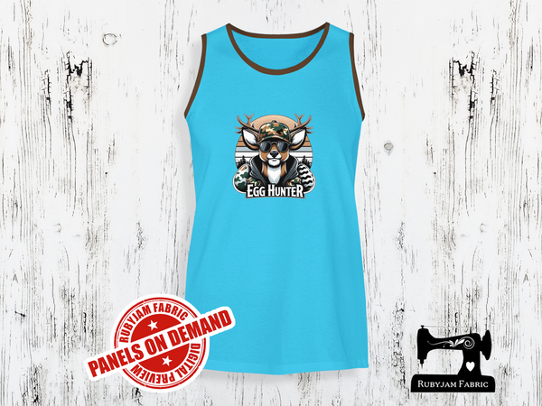 Deer Easter Egg Hunter - LIGHT BLUE - Panels On Demand