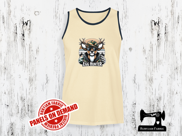 Deer Easter Egg Hunter - SAND BEIGE - Panels On Demand