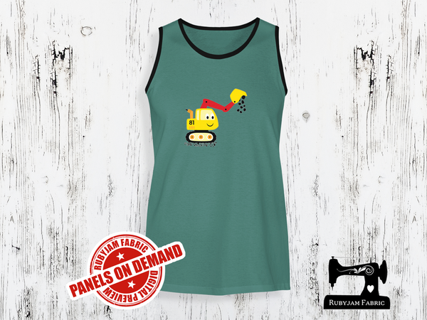 Diggers Excavator - SAGE GREEN - Panels On Demand