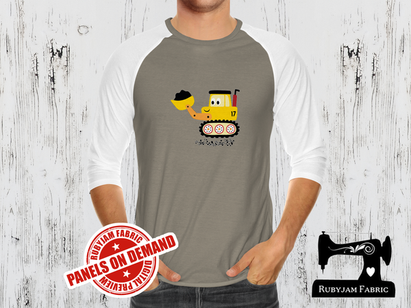 Diggers Front End Loader -  LIGHT GREY - Panels On Demand