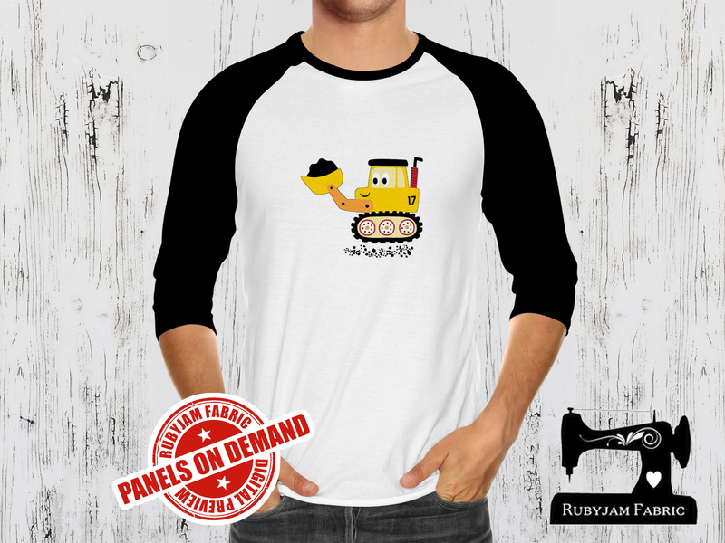 Diggers Front End Loader -  WHITE - Panels On Demand