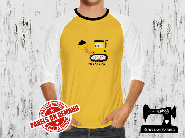 Diggers Front End Loader -  YELLOW - Panels On Demand