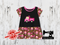 Diggers Pink Dump Truck - BLACK - Panels On Demand