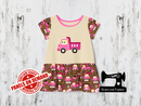 Diggers Pink Dump Truck - SAND BEIGE - Panels On Demand