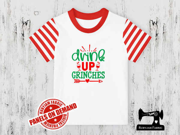 Drink Up Grinches - WHITE - Panels On Demand