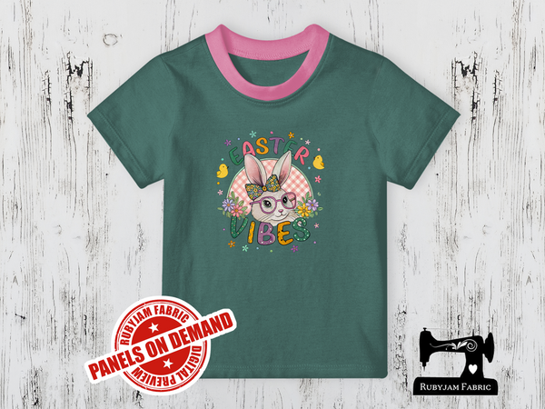Easter Vibes - Easter Bunny - SAGE GREEN - Panels On Demand