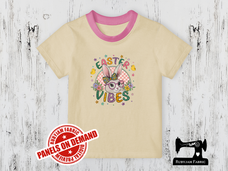 Easter Vibes - Easter Bunny - SAND BEIGE - Panels On Demand