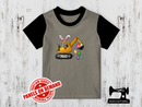 Eggs-cavator Easter Construction - LIGHT GREY - Panels On Demand