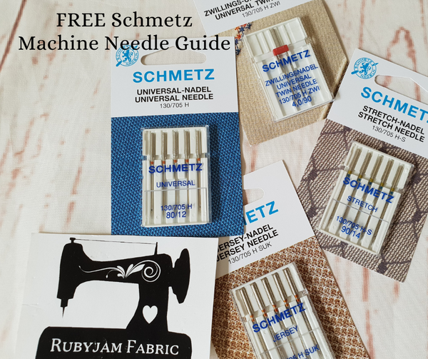 Rubyjam Fabric - Schmetz Needle Guide