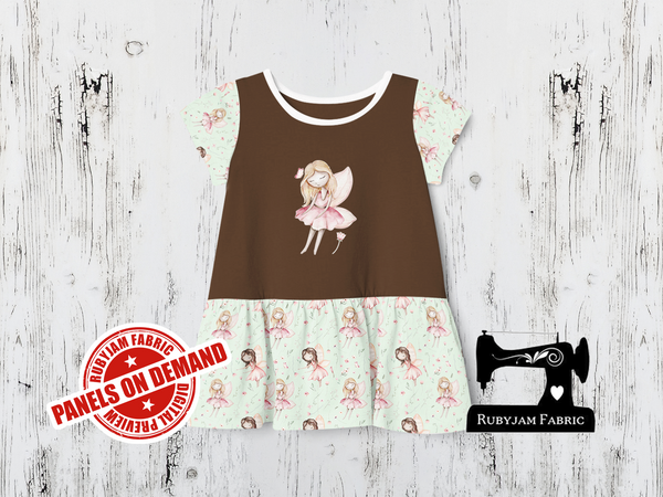 Pink Fairy (Blonde) - BROWN - Panels On Demand