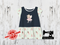 Pink Fairy (Blonde) - NAVY BLUE - Panels On Demand