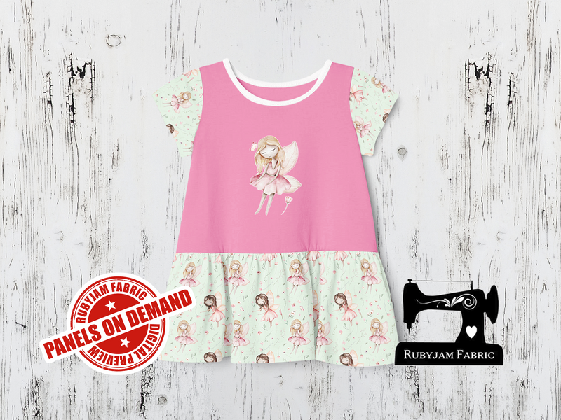 Pink Fairy (Blonde) - LIGHT PINK - Panels On Demand