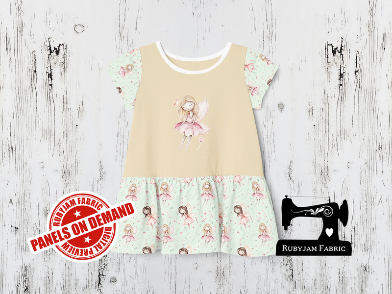Pink Fairy (Blonde) - SAND BEIGE - Panels On Demand