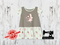 Pink Fairy (Brunette) - LIGHT GREY - Panels On Demand