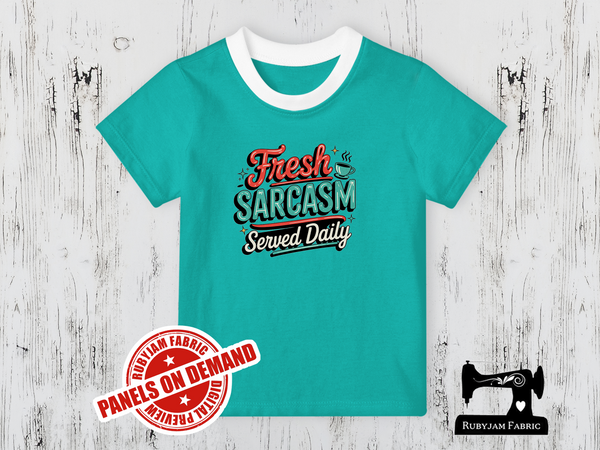 Fresh Sarcasm Served Daily - MINT GREEN - Panels On Demand