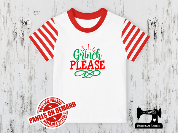 Grinch Please - WHITE - Panels On Demand