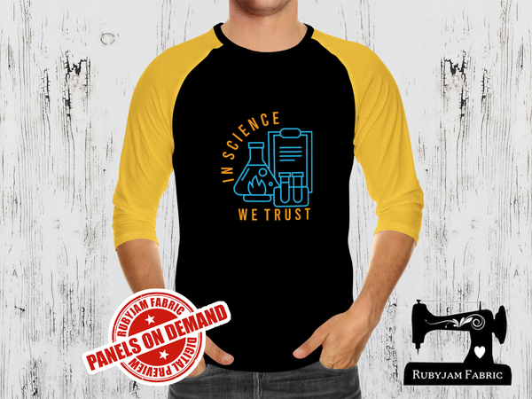 In Science We Trust - BLACK - Panels On Demand