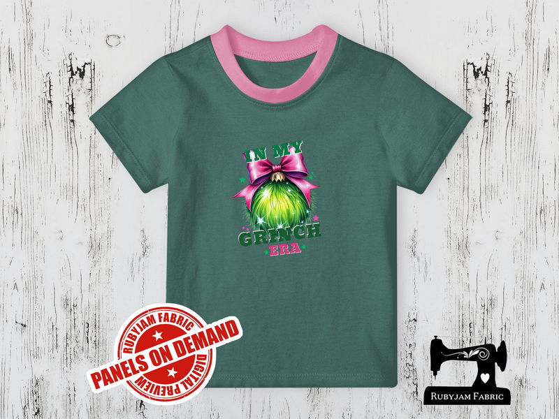 In My Grinch Era - SAGE GREEN - Panels On Demand