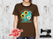Just a Girl Who Loves Sunflowers - BROWN - Panels On Demand