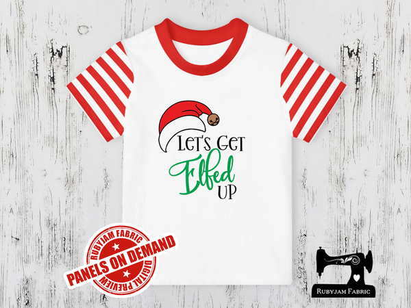 Let's Get Elfed Up - WHITE - Panels On Demand
