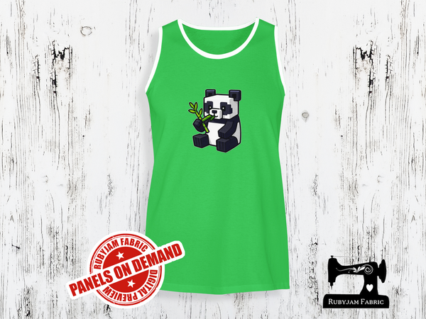 Panda Block Game - LIME GREEN - Panels On Demand