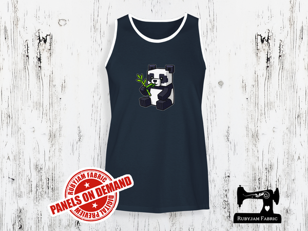 Panda Block Game - NAVY BLUE - Panels On Demand