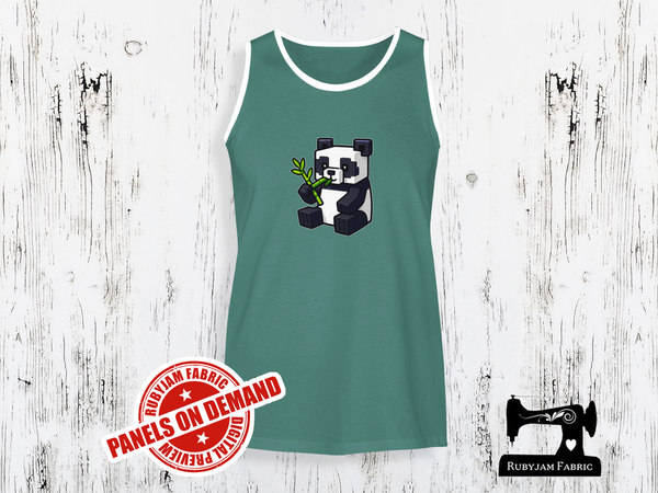 Panda Block Game - SAGE GREEN - Panels On Demand