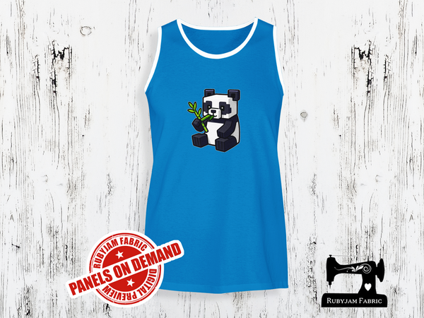 Panda Block Game - TURQUOISE - Panels On Demand