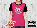Pink Axolotl Block Game - FUCHSIA - Panels On Demand