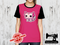 Pink Axolotl Block Game - FUCHSIA - Panels On Demand