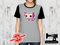 Pink Axolotl Block Game - HEATHER GREY - Panels On Demand