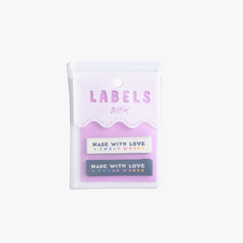 Made with Love and Swear Words - Labels by KatM