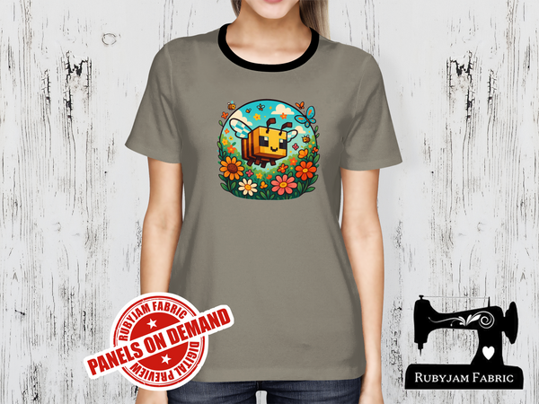 Block Game Bee - LIGHT GREY - Panels On Demand