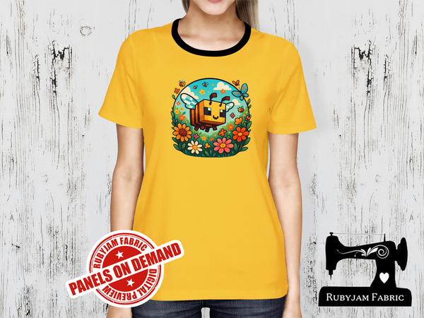 Block Game Bee - YELLOW - Panels On Demand