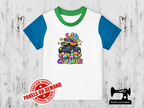 Easter Egg Crusher Monster Truck - WHITE - Panels On Demand