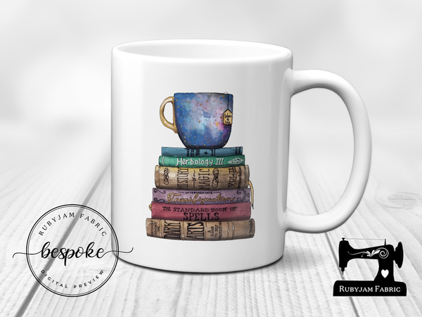 Tea and Spellbooks - Mug - Bespoke