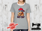 No Cap Capybara - HEATHER GREY - Panels On Demand