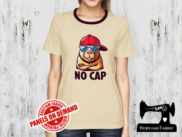 No Cap Capybara - SAND BEIGE - Panels On Demand