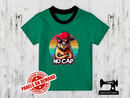 No Cap Rainbow Capybara - GREEN - Panels On Demand