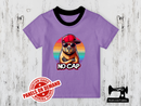 No Cap Rainbow Capybara - LIGHT PURPLE - Panels On Demand