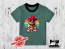 No Cap Rainbow Capybara - SAGE GREEN - Panels On Demand