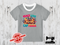 Peace Love Capybara - HEATHER GREY - Panels On Demand