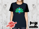 Peacock - NAVY BLUE - Panels On Demand