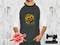 Plant Seeds of Kindness Sunflowers - CHARCOAL GREY - Panels On Demand