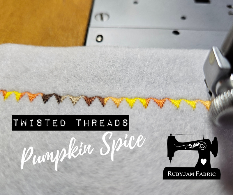 Pumpkin Spice - Twisted Threads - 5000M Variegated Overlocker Thread