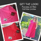 Red - solid cotton lycra - 185cm wide - 220gsm