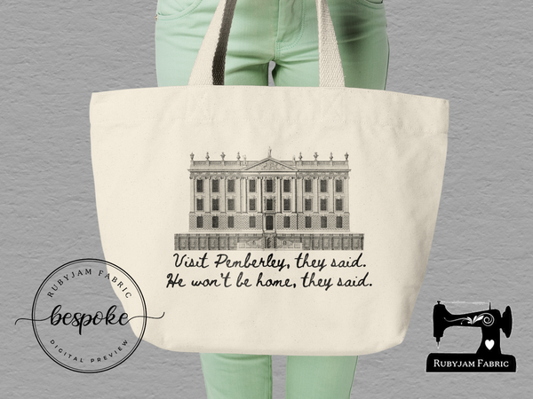 Pemberley - Tote Bag - Bespoke