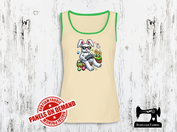 Easter Bunny Gamer Block - SAND BEIGE - Panels On Demand